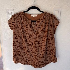 Leopard blouse from Stitch Fix, LIKE NEW